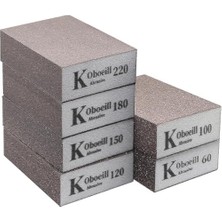 Uslucan Alışveriş Zımpara Bloğu Seti, 6 Parça Alüminyum Oksit Sünger, 60/120/220 Kum Tane Boyutları, Profesyonel Zımpara Seti, Dıy ve El Işleri Için, Yıkanabilir Yeniden Kullanılabilir Zımpara Blokları