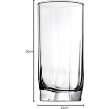 Uslucan Alışveriş Luna Meşrubat Long Drink Bardağı 380 cc