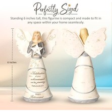 Uslucan Alışveriş 82375 Celebration Of Retirement Melek Figürü, 6 – 1/5,1 cm