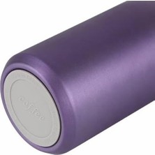 Uslucan Alışveriş Çelik Içli Termos 600 ml Mor-Gri SKM013