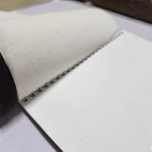 Uslucan Alışveriş Bordo Sanat Taha Demir 1986 Canvas Pad Tuval Bezi Defteri Akrilik, Yağlıboya, Guaj Defteri (A5)