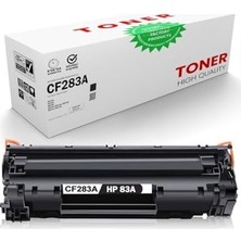 Uslucan Alışveriş Hp Uyumlu CF283A CRG-737 Laserjet Uyumlu CF283A CRG-137/337/537/737 H P M201DW M225DN 2000 Sayfa Kapasiteli Muadil Toner
