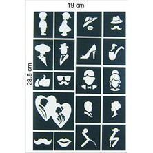 Uslucan Alışveriş Sticker 19 Parça