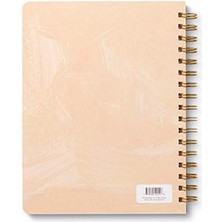 Uslucan Alışveriş Spiral Defter - Hayat Güzeldir — 192 Çizgili Sayfalı Tasarım Spiral Defter, Kolej Çizgili, 19,5 cm G x 22,5 cm Y