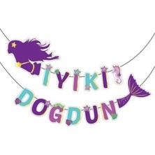 Uslucan Alışveriş Deniz Kızı 3D Banner M16