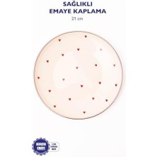 Uslucan Alışveriş Cupid Tabak Pasta Sunum Tabağı 21 cm