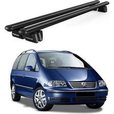 Today Auto Pençe Volkswagen Sharan Ara Atkı (1995-2010) Uyumlu Siyah Ara Atkı Port Bagaj Tavan Barı