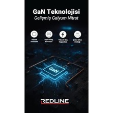Uslucan Alışveriş Redline 45W Gan Type-C + Usb-A Hizli Sarj Adaptörü