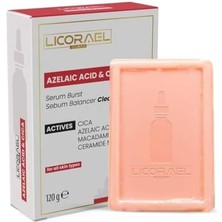 Uslucan Alışveriş Licorael Azelaic Acid & Cıca Sabunu - Temizleyici, Sebum Dengeleyici, Yatıştırıcı, 120G – Tüm Cilt Tipleri Için Uygun