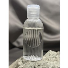 Uslucan Alışveriş 100 Adet 50 ml Boş Plastik Şişe DNZ21 Şeffaf Kapak