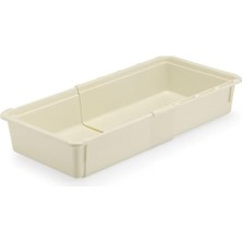 Uslucan Alışveriş Sürgülü Plastik Çekmece Düzenleyici Seti – 3 Farklı Boy Seçeneğiyle Çok Amaçlı Organizer, Makyaj, Mutfak ve Ofis Için Pratik Saklama Kutusu (No:4)