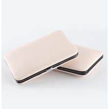 Uslucan Alışveriş 12 Parça Profesyonel Manikür Pedikür Seti, Paslanmaz Çelik Tırnak Bakım Seti, Rose Gold Taşınabilir Çantalı No:1