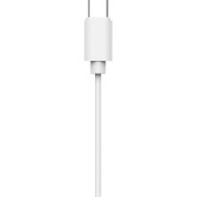 Uslucan Alışveriş , Mikrofonlu Kulaklık, TAE2146WT/00, Kablolu Usb-C 5ft, Kulak Içi Kulaklık, Beyaz