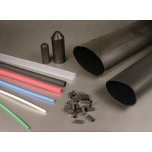 Woer 150 mm Daralan Makaron 2/1 Isı Ile Siyah 25 mt