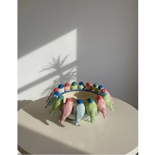 Mikasa Moor Porselen Kuşlu Meyvelık Kase