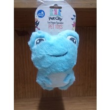 Pet City Catnipli Sesli Kedi Pelüş Kurbağa Oyuncak 20 cm