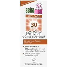 Uslucan Alışveriş Sun Care Spf 30 Uva/uvb Filtresi ve E Vitamini Üçlü Yüksek Koruma Çok Yönlü Güneş Losyonu 150 ml