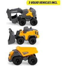 Uslucan Alışveriş Dickie, 203725010, Mikro Inşaat Istasyonu, Işık, Ses, Kayıt ve Oynatma Fonksiyonlu Oyun Istasyonu, Açılabilir Kapı, Taşıma Kolu, 3 Adet Micro Araç, Serbest Tekerlekli 8 Cm, 1:64