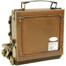 Uslucan Alışveriş Otantik Çarşı Dekoratif Metal Fotoğraf Makinesi C0262