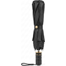 Lider Magnesia Şemsiye 8 Tekli Erkek Siyah Kareli  Seri Sonu Ürünler