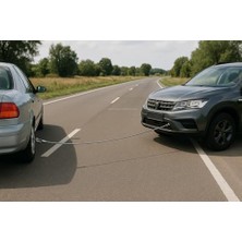 Uslucan Alışveriş Çelik Çekme Halatı, 3,5 Metre, 6‑8 mm Kalınlık, Izoleli, Dayanıklı Araç Kurtarma Halatı, Oto Yük Çekme Halatı, Güvenli ve Uzun Ömürlü Kullanım