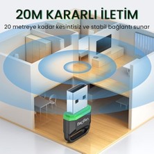 Uslucan Alışveriş UB503 Bluetooth 5.3 Adaptör Mini USB Dongle
