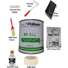 Polisan X1 All Istediğin Yer Istediğin Renkte / 8 Parça Boyacı Seti