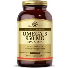 Solgar Omega 3 950 Mg 100 Softgels Balık Yağı
