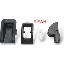 ERMAK Doğan Slx Kartal Slx Kapı Kilit Buton Takımı (Siyah)