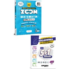 Günay Yayınları 5. Sınıf Zoom Matematik Soru Bankası + Ankara Yayıncılık 5+1 Genel Deneme