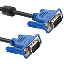 Pazarcan Fully G-537B 15 Pin 3+6 Erkek/erkek 3 Metre VGA Görüntü Kablosu