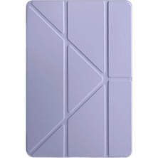 AyrStore Newface Pad 7 Kılıf Kalemlikli Mars Tablet Kılıfı - Açık Mor