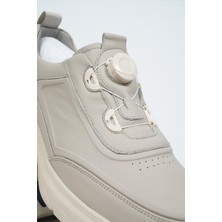 Forty Four 152-22603 Deri Casual Ayakkabı Bej