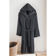 Talu Kapşonlu Kadın ve Erkek Bornoz %100 Pamuk | Dayanıklı | Hızlı Kuruma | Yumuşacık Konfor