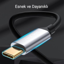 Uslucan Alışveriş USB Type-C To 3.5mm Aux Hi-Fi Ses Kablosu 1 Metre