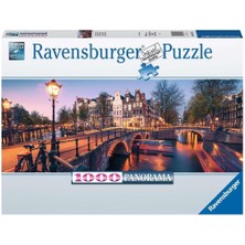 Uslucan Alışveriş 1000 Parça Panoramik Puzzle Amsterdam