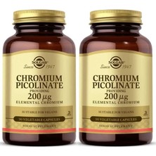 Solgar Chromium Picolinate 200 Mcg X2 Adet