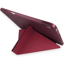 AyrStore Newface Pad V9 Kılıf Kalemlikli Mars Tablet Kılıfı - Mürdüm