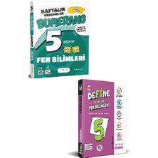 Günay Yayınları 5. Sınıf Bumerang Fen 32 Haftalık Deneme Seti + Fi Yayınları Define Fasikül Seti