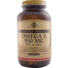 Solgar Omega-3 950 Mg 100 Softgels SLG020580 Balık Yağı