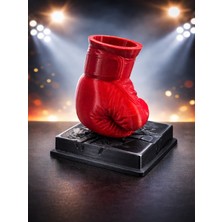 Generic 3D Baskı Boks Eldiveni Kalemlik – Masaüstü Organizer – Kırmızı – Dekoratif Ofis Aksesuarı (Hepsiburada’da 100–120 Karakter Ideal.)