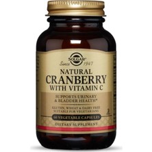 Solgar Cranberry C Vitamini 60 Kapsül