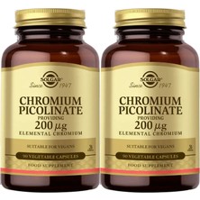 Solgar Chromium Picolinate 90 Kapsül 2 Adet