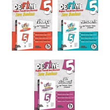 Fi Yayınları 5. Sınıf Matematik + Türkçe + Fen Bilimleridefine Soru Bankası