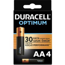 Toptan Bulurum Optimum Alkalin Aa Kalem Pil 4'lü Paket