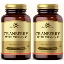 Solgar Cranberry Extract With Vitamin C 60 Kapsül 2 Adet
