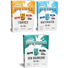 Günay Yayınları 5. Sınıf Bumerang Türkçe + Matematik + Fen Etkinlikli Kitap