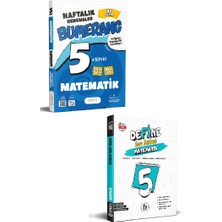 Günay Yayınları 5. Sınıf Bumerang Matematik 32 Haftalık Deneme Seti + Fi Yayınları Define Soru Bankası
