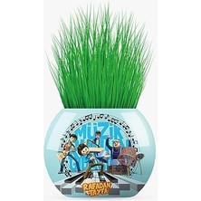 Uslucan Alışveriş Rafadan Tayfa Temalı Çim Adam 6'lı Set – Çocuklar Için Eğitici ve Eğlenceli Bitki Yetiştirme Kiti