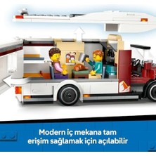 Uslucan Alışveriş City Tatil Karavanı 60454-6 Yaş ve Üzeri Çocuklar Için Yaratıcı Oyuncak Yapım Seti, Doğum Günü Hediyesi (385 Parça)